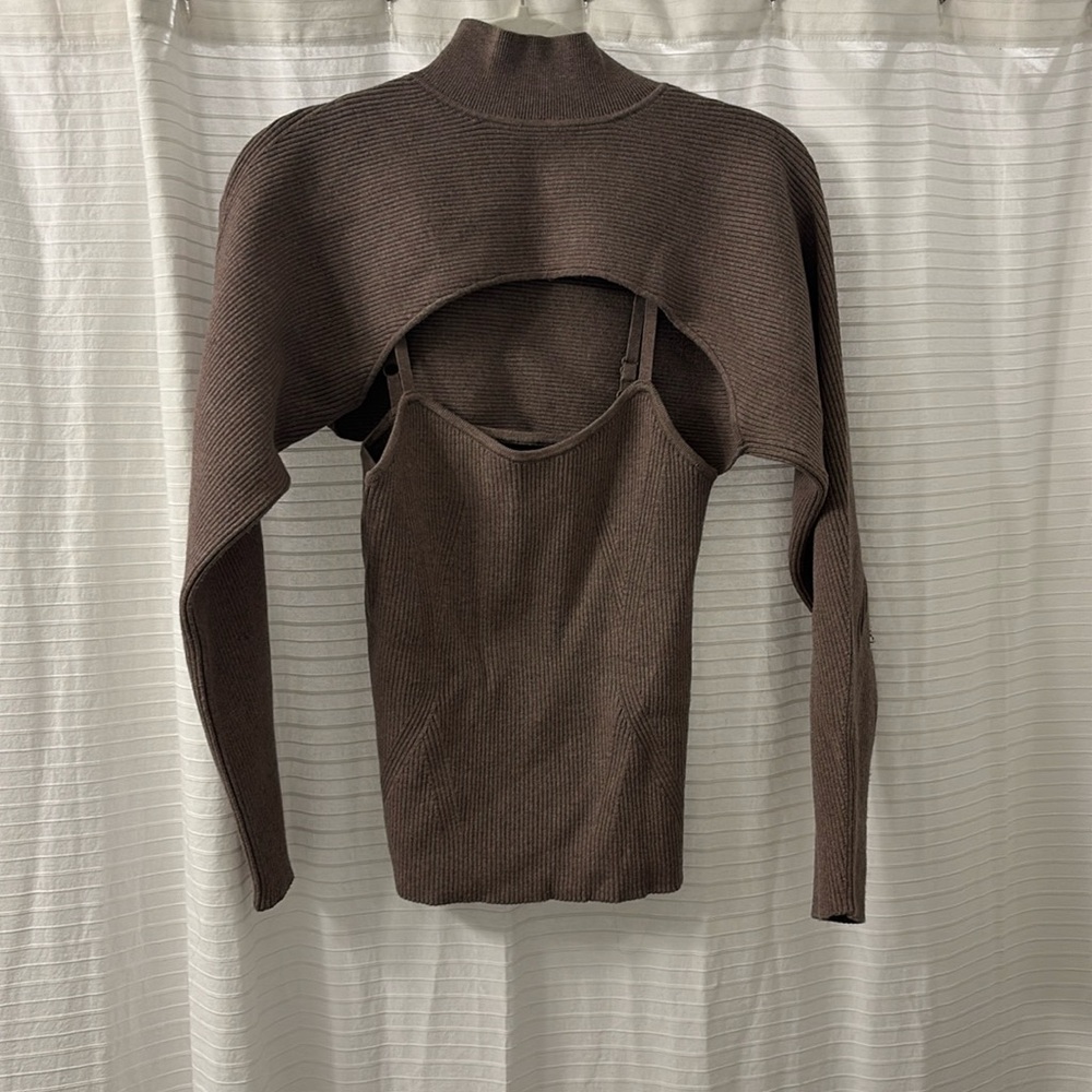 Banana republic tank and shrug set